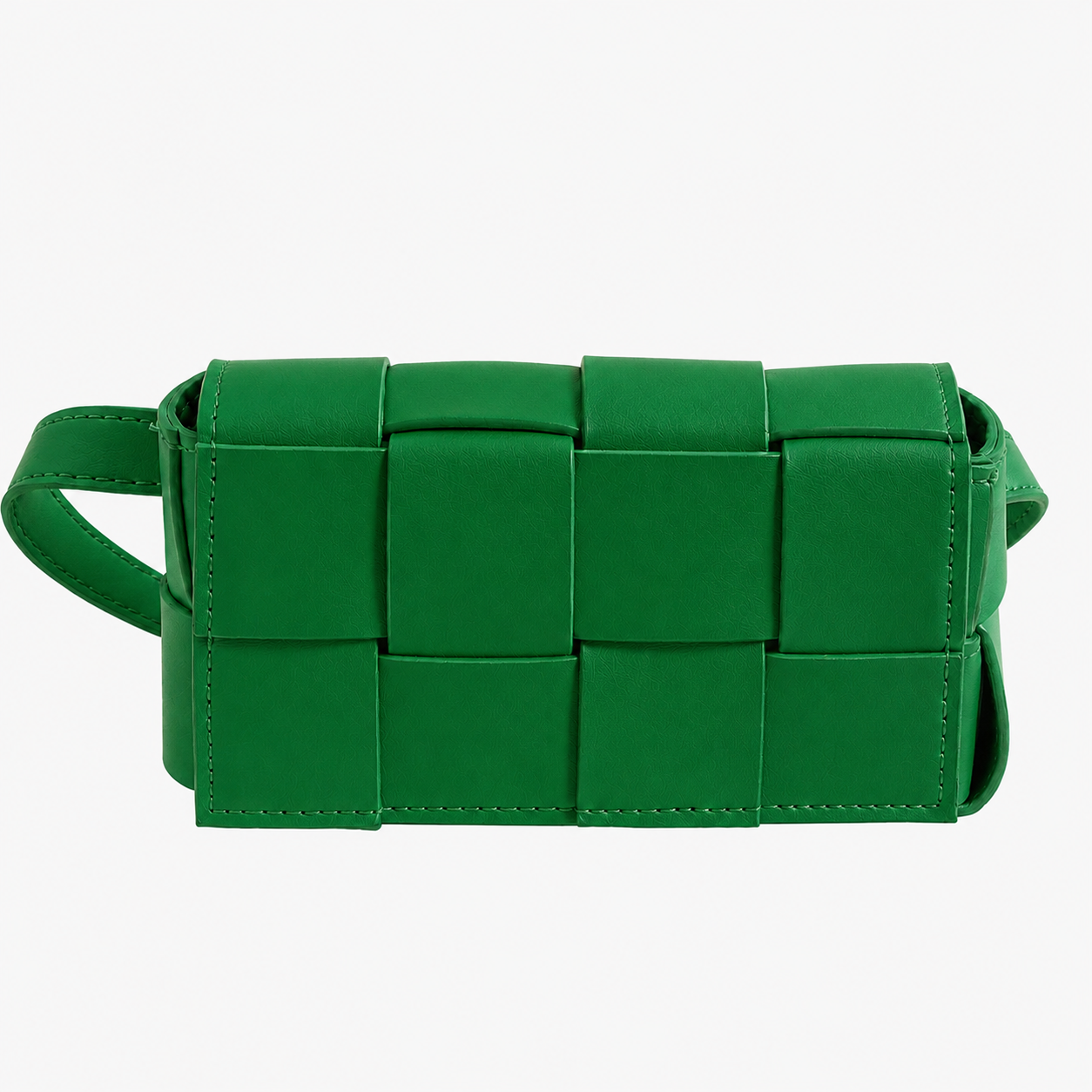 bags : Dames Crossbody Tas van PU - Compacte Schoudertas met Verstelbare Band in Groen van Pantino