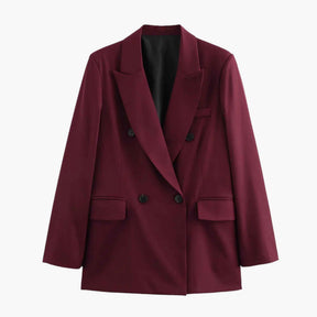 Dames Blazers : Dames Elegante Lange Blazer in van Pantino