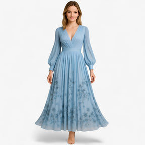Women's Dress : Maxi Jurk Dames Wit - Elegante Lange Zomerjurk in van Pantino
