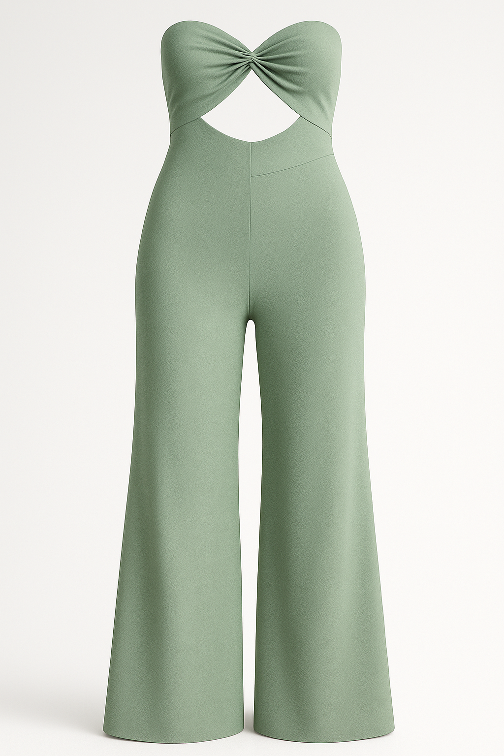 Jumpsuits en Rompers : Dames Elegante Jumpsuit voor Elke Gelegenheid - Groen in Groen van Pantino