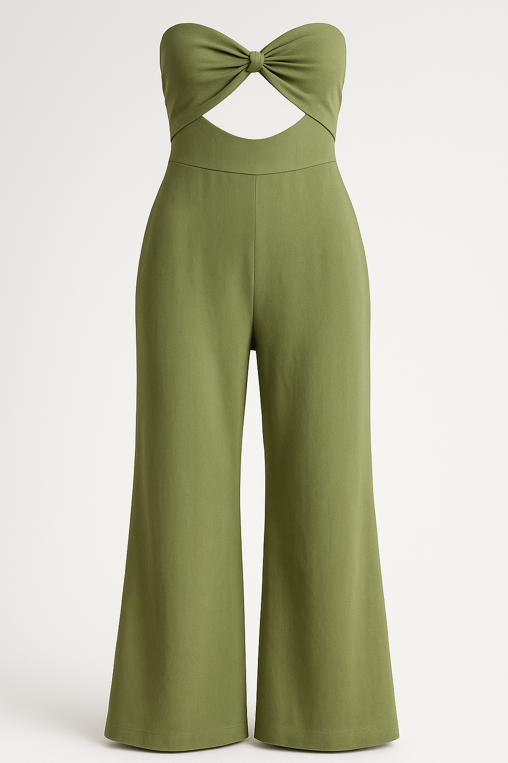 Jumpsuits en Rompers : Dames Elegante Jumpsuit voor Elke Gelegenheid - Groen in Salie van Pantino