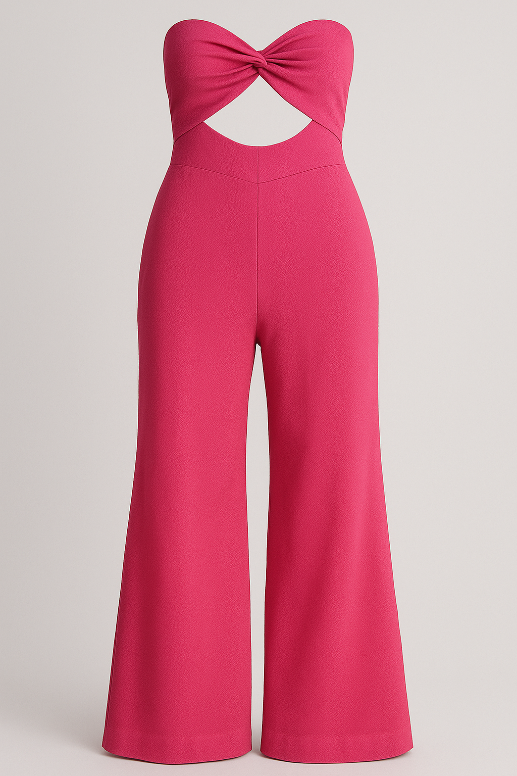 Jumpsuits en Rompers : Dames Elegante Jumpsuit voor Elke Gelegenheid - Groen in Fuchsia van Pantino