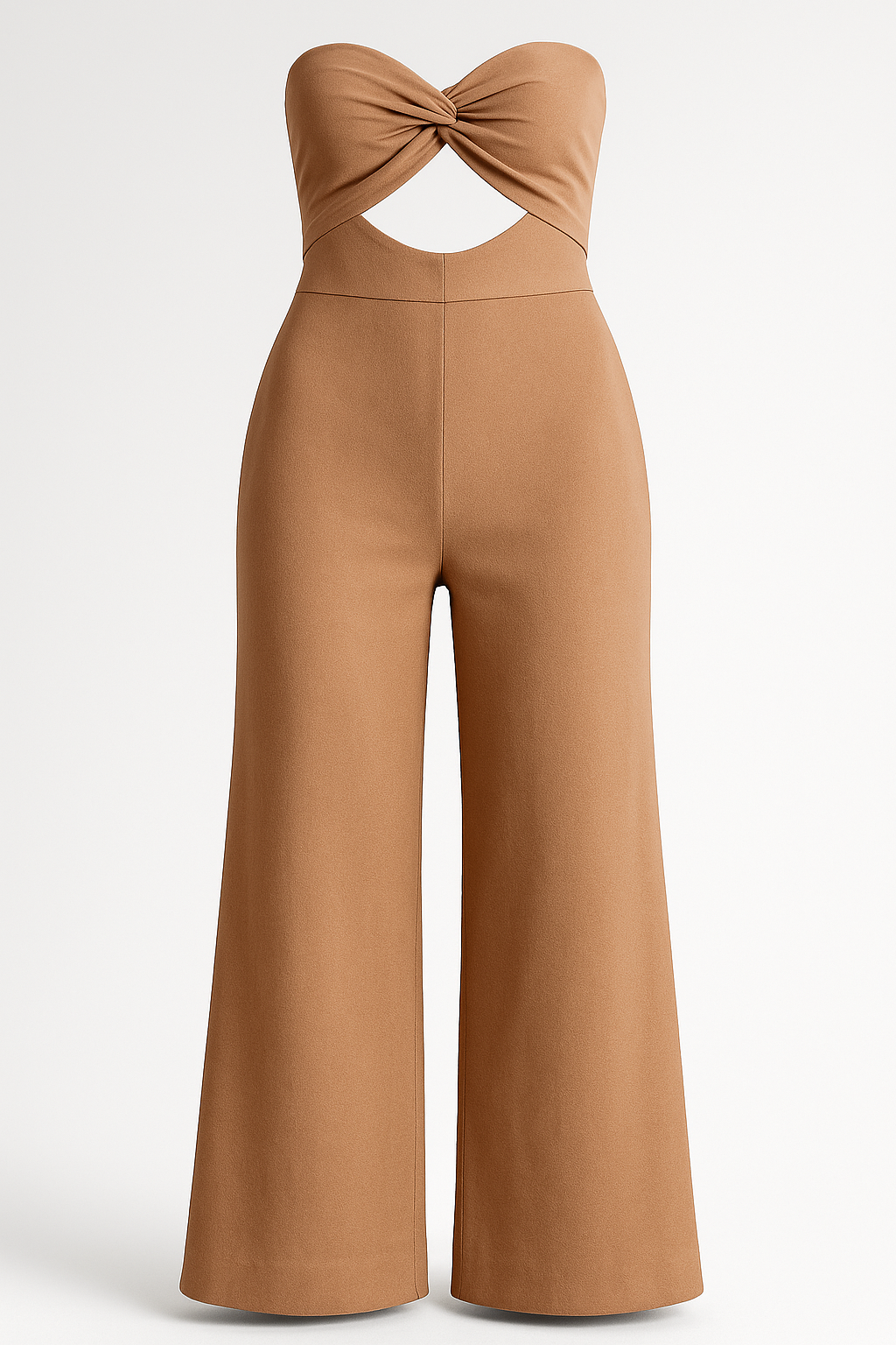 Jumpsuits en Rompers : Dames Elegante Jumpsuit voor Elke Gelegenheid - Groen in Modder van Pantino