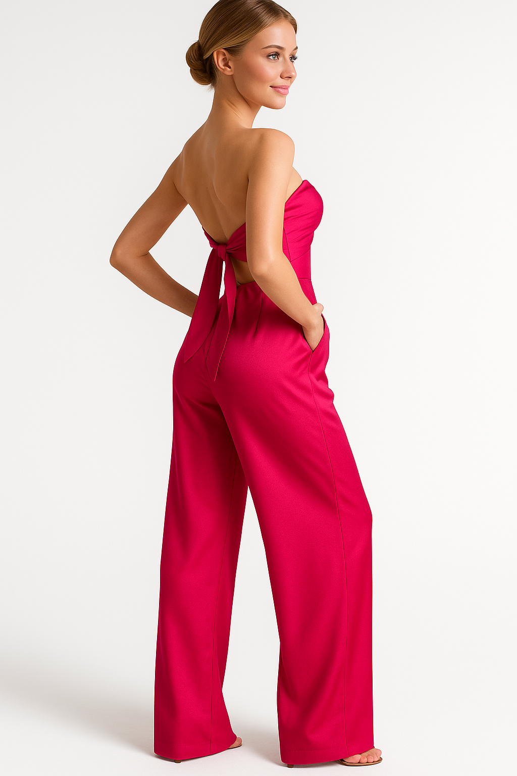 Jumpsuits en Rompers : Dames Elegante Jumpsuit voor Elke Gelegenheid - Groen in van Pantino