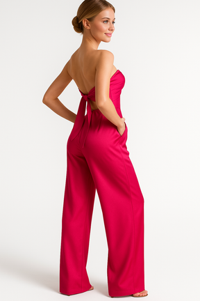 Jumpsuits en Rompers : Dames Elegante Jumpsuit voor Elke Gelegenheid - Groen in van Pantino