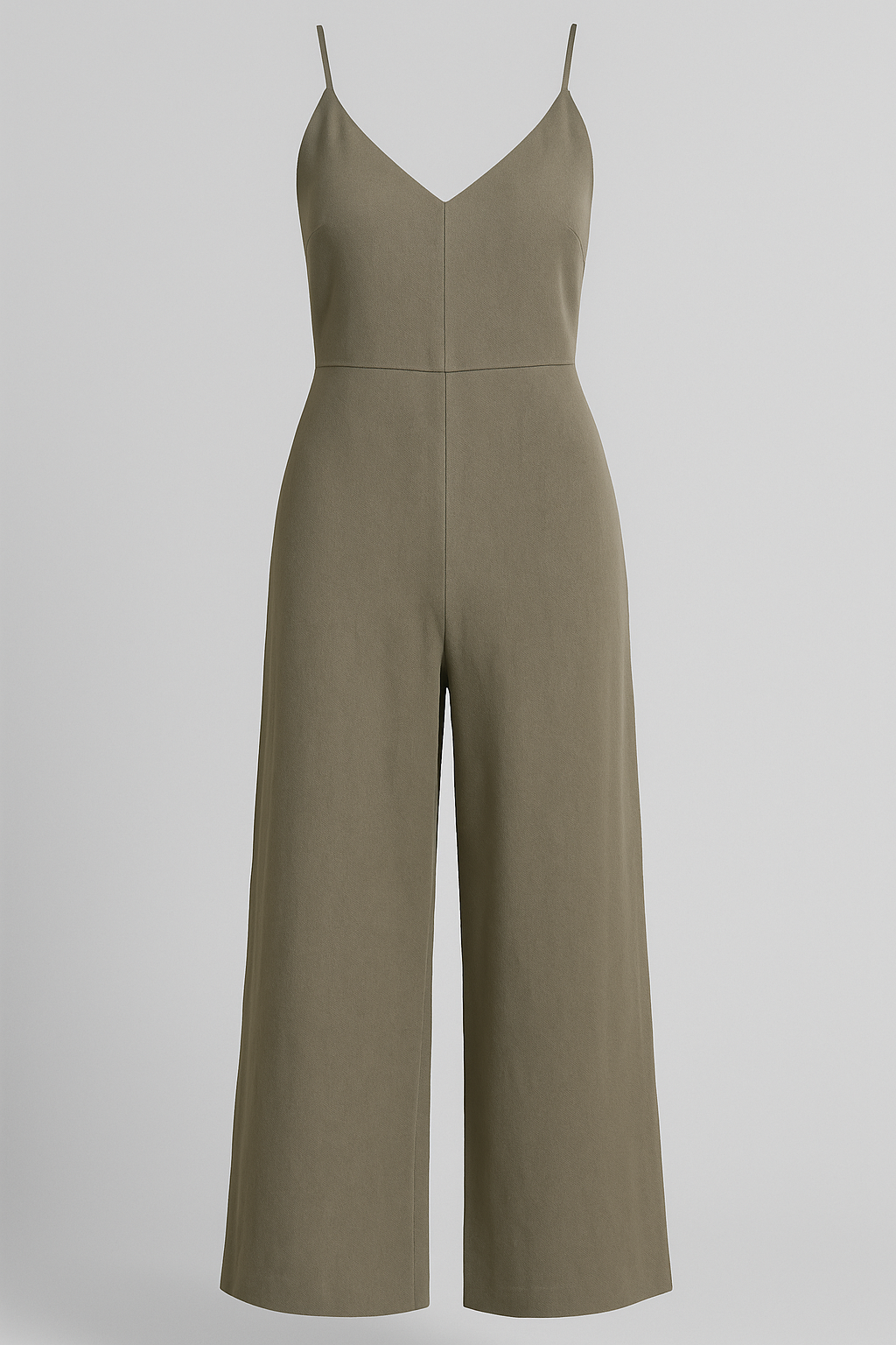 Jumpsuit : Dames Jumpsuit Zonder Mouwen - Wit in Grijs van Pantino