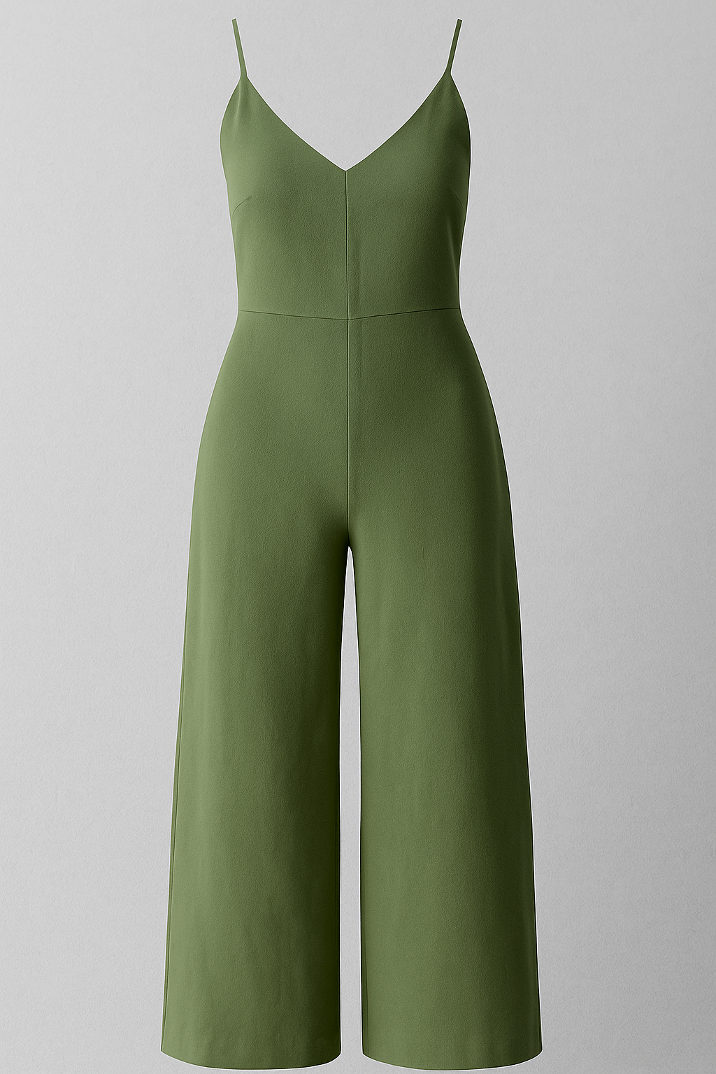 Jumpsuit : Dames Jumpsuit Zonder Mouwen - Wit in Groen van Pantino