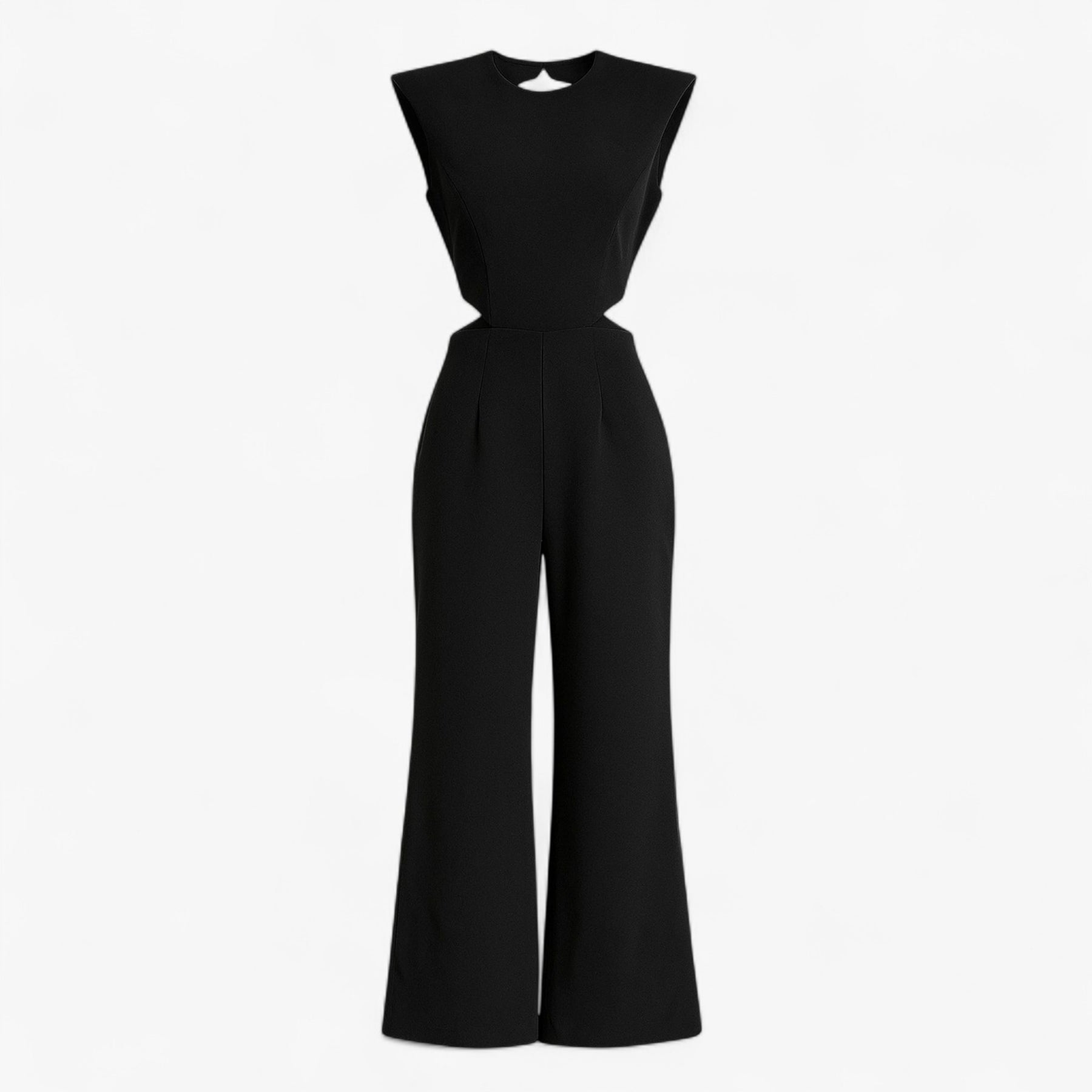 Women's Clothes : Dames Feestelijke Jumpsuit Zwart Elegant in Zwart van Pantino