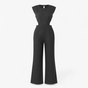 Women's Clothes : Dames Feestelijke Jumpsuit Zwart Elegant in Grijs van Pantino