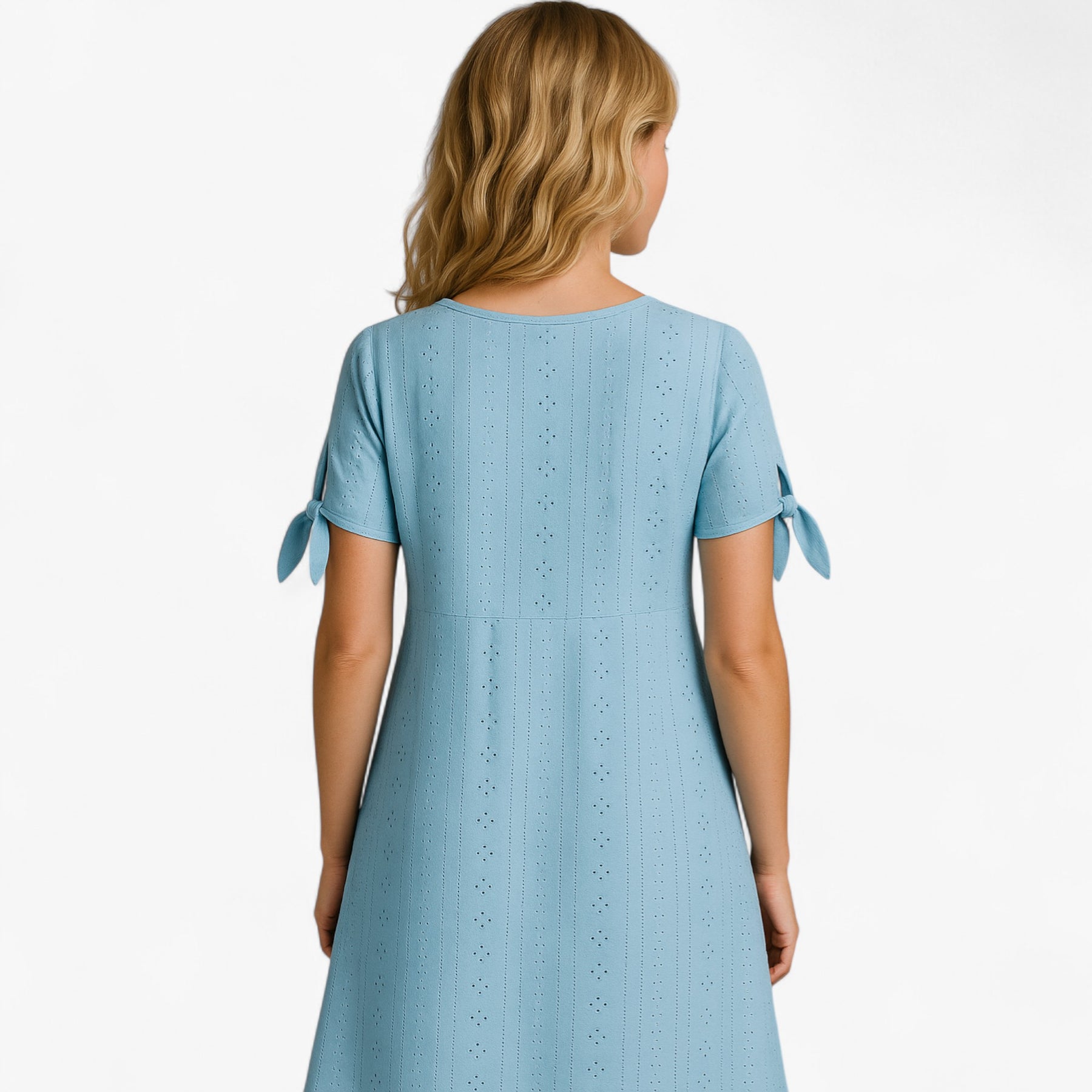 Women's Dress : Dames Jurken Zomer V-hals Elegant - Wit in van Pantino