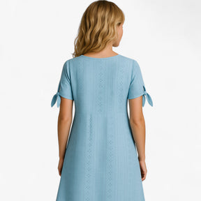 Women's Dress : Dames Jurken Zomer V-hals Elegant - Wit in van Pantino