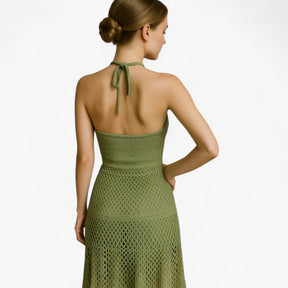 Women's Dress : Maxi Jurk Dames Rood - Sexy met 3D Applicaties in van Pantino