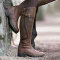 Waterdichte Leren Winter Rijlaarzen Dames: Warmte, Grip & Stijl