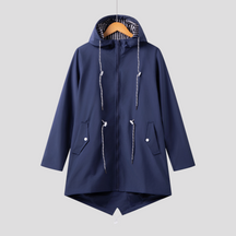 outdoor equipment : Waterdichte Jas - Ultimale Bescherming voor Buitenavonturen - Fuchsia in Marineblauw van Pantino