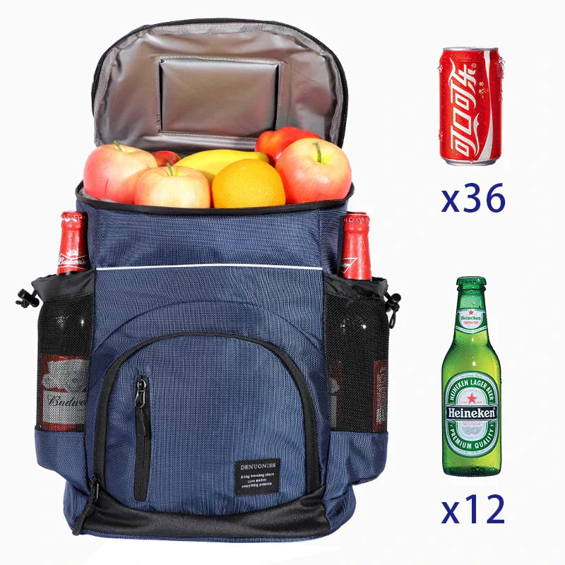 outdoor equipment : IceHiker - De Ultieme Koelrugzak voor de Zomer - Blauw in van Pantino
