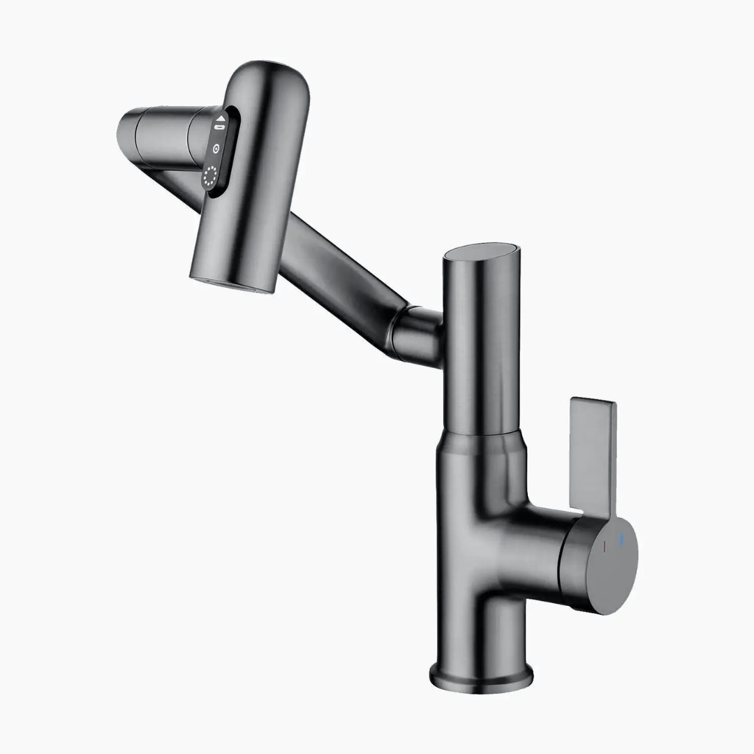 home & garden : Keukenkraan Zilver - Eenvoudige Temperatuurregeling - RVS in Zilver van Pantino