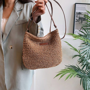 bags : Leren Damestas Beige - Elegante Schoudertas van Echt Leer in van Pantino