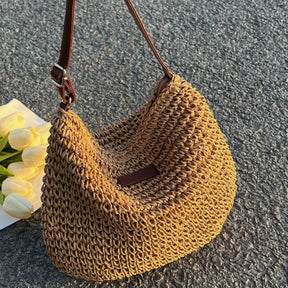 bags : Leren Damestas Beige - Elegante Schoudertas van Echt Leer in van Pantino