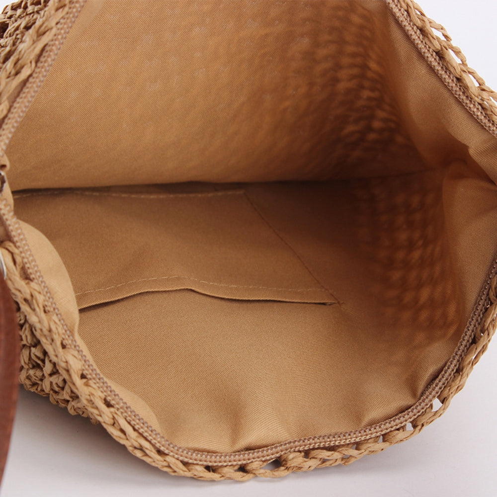 bags : Leren Damestas Beige - Elegante Schoudertas van Echt Leer in van Pantino
