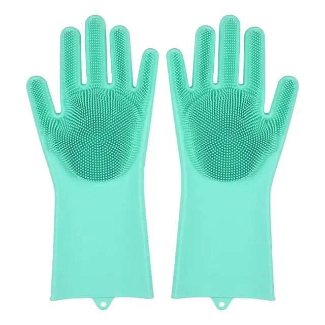 home & garden : Makkelijk Schoonmaken Afwas - Siliconen in Groen van Pantino