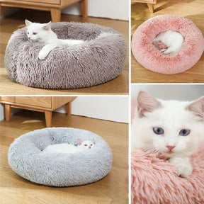 pets : Katten en Hondenbed Roze - Knus Comfortabel Zacht - Pluche in van Pantino