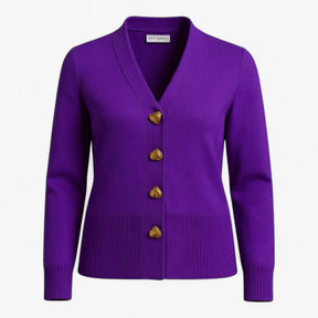 Clothes : Trui Dames Paars - Comfortabele Wollen in Paars van Pantino