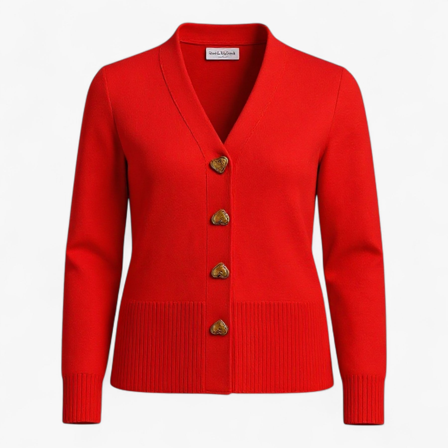 Clothes : Trui Dames Paars - Comfortabele Wollen in Rood van Pantino