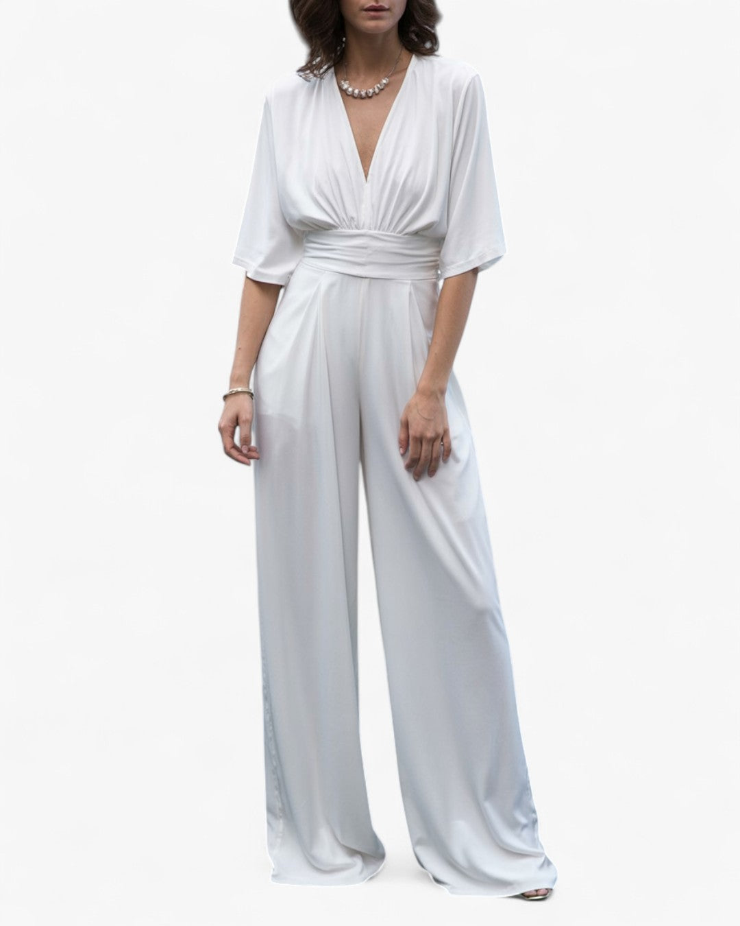 Elegante dames jumpsuit in zwart katoen met capuchon, comfortabele pasvorm, maten van S tot XL