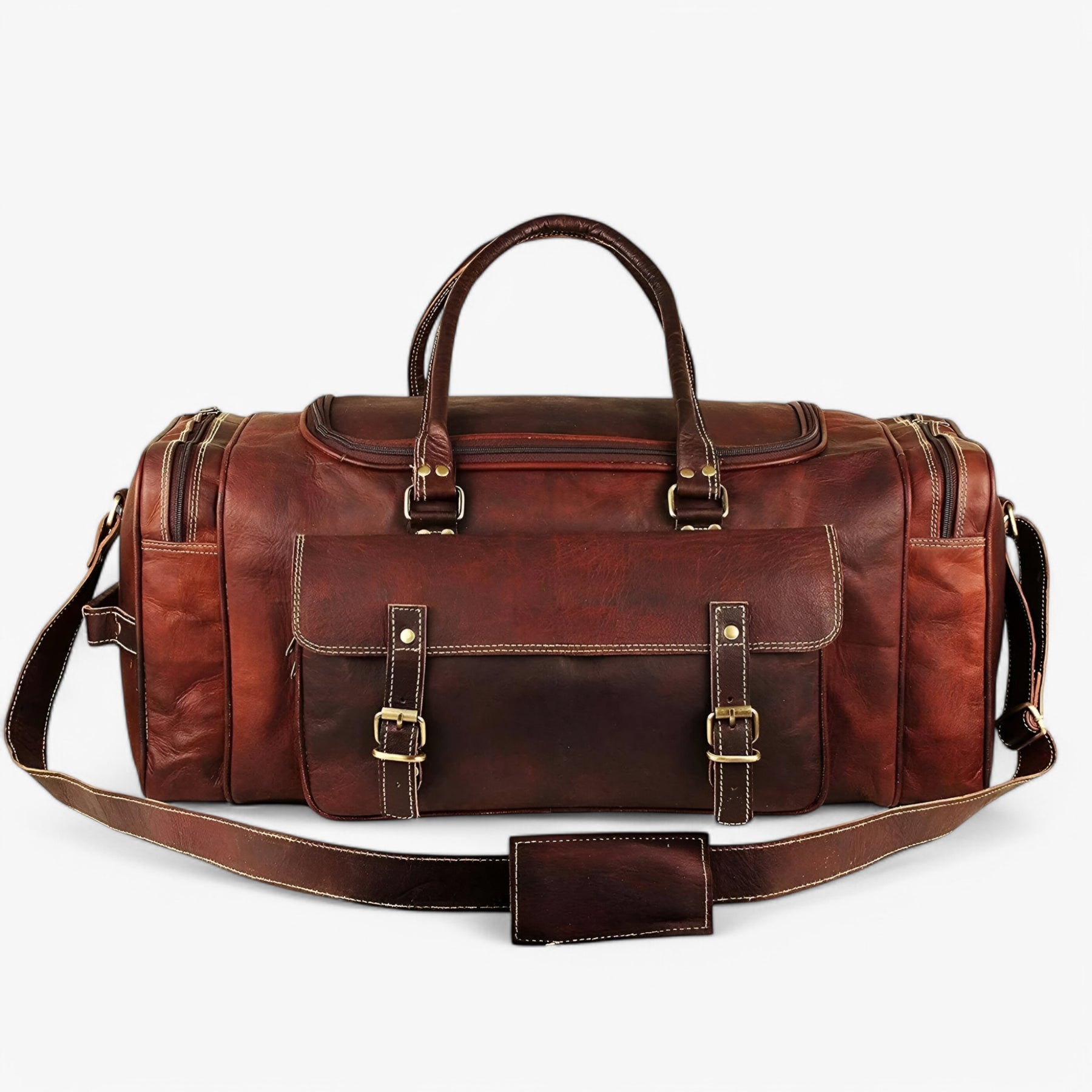 bags : Stijlvolle en Ruime Weekender Duffle in van Pantino