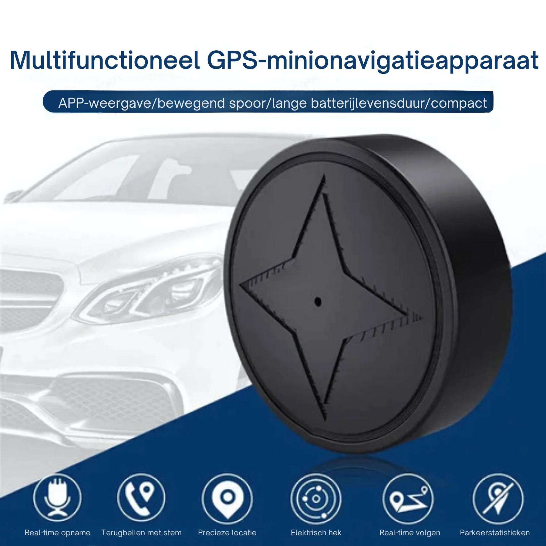 gadgets : EasyTrack - Kleine Draadloze GPS-Tracker met Magnetische Bevestiging in van Pantino