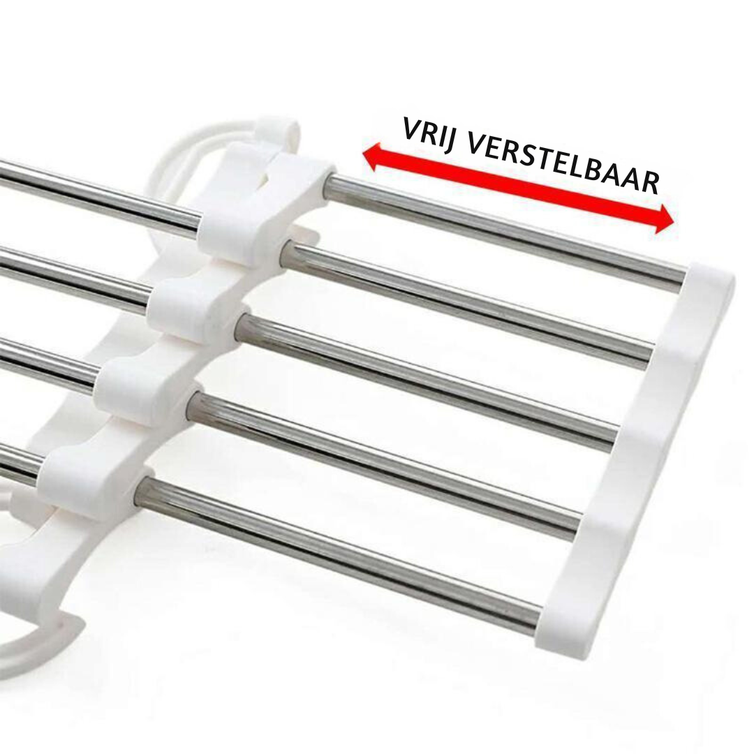 home & garden : Wecro Ophangrek - Jouw Nieuwe Kledingorganizer - Wit in van Pantino