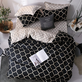 home & garden : Luxe Lakens Set Zwart - Zachte Slaapkamer Comfort - Microvezel in van Pantino