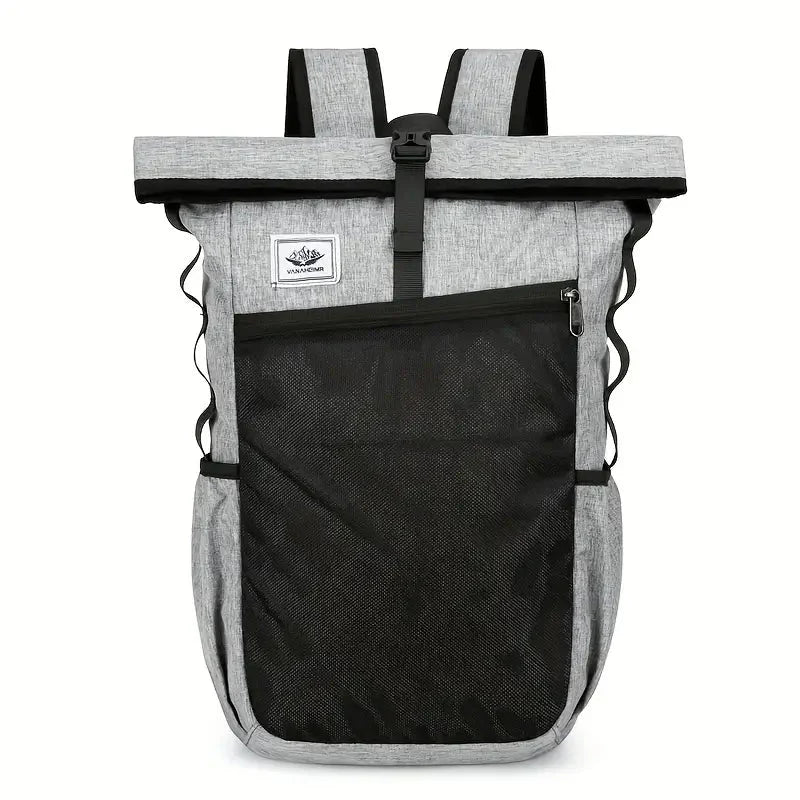 bags : Eirlys Opvouwbare Rugzak Unisex - Multifunctionele Lichtgewicht Rugzak voor Sport - Grijs in Grijs van Pantino