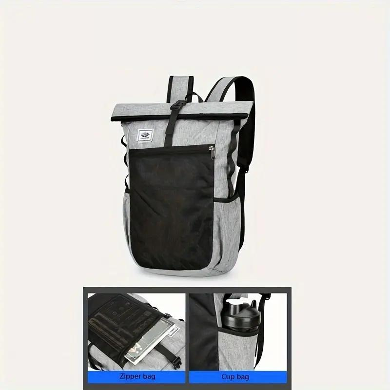 bags : Eirlys Opvouwbare Rugzak Unisex - Multifunctionele Lichtgewicht Rugzak voor Sport - Grijs in van Pantino