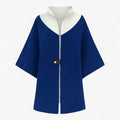 Jas Dames Blauw - Elegante Lange