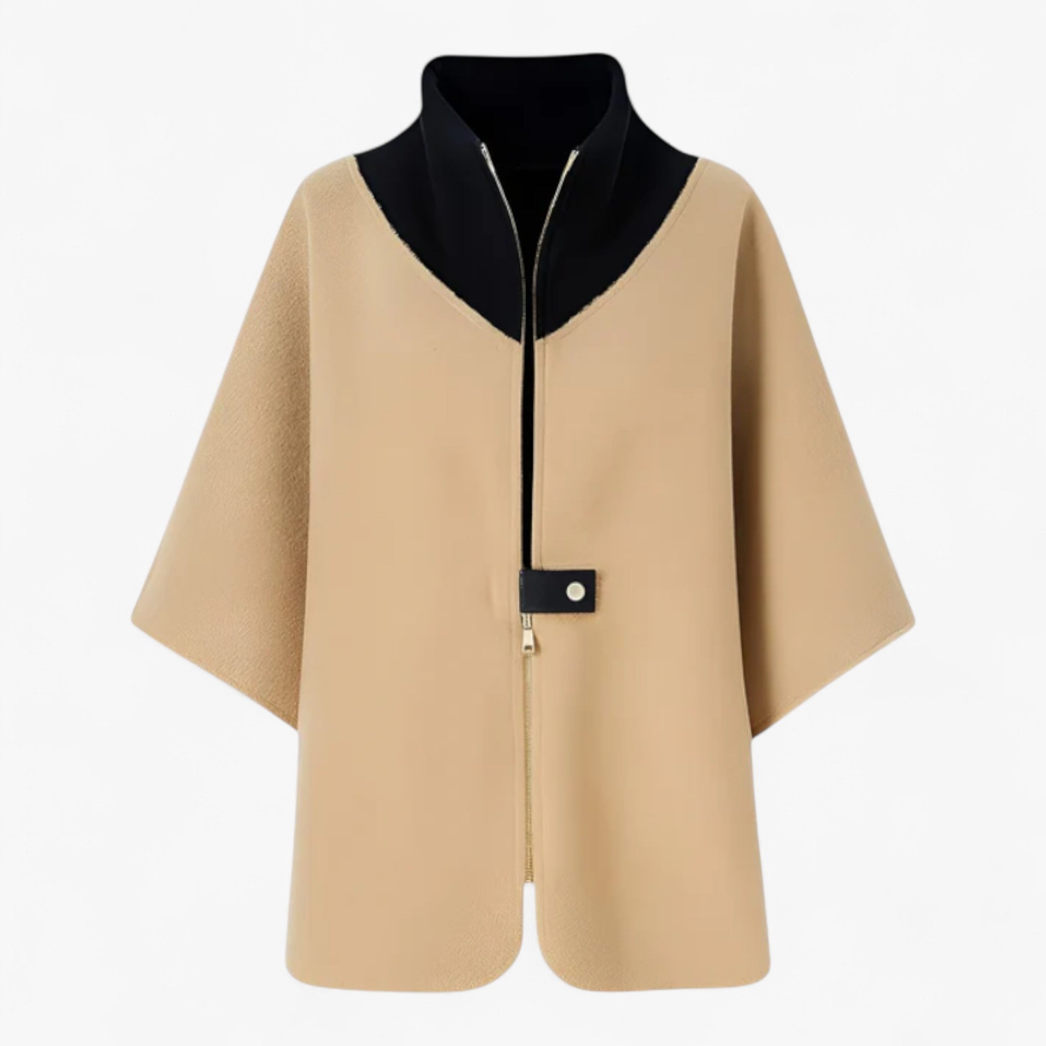 Clothes : Jas Dames Blauw - Elegante Lange in Wit van Pantino
