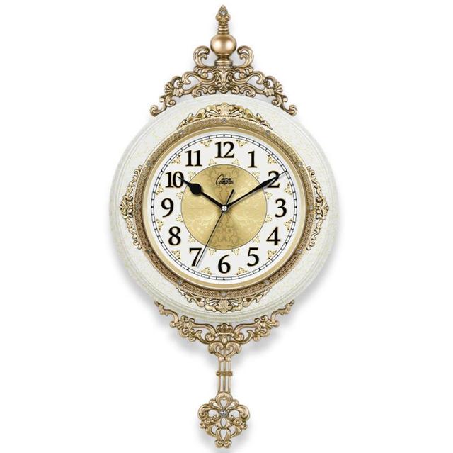 home & garden : Retro Wandklok Europese Stijl - Vintage Decoratief Interieur - Metaal in 6 van Pantino
