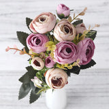 Silk Flowers - Decorative Always Beautiful Colorful - Silk