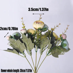 home & garden : Kunstzijden Bloemen - Decoratief Altijd Mooi Kleurrijk - Zijde in van Pantino