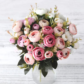 home & garden : Kunstzijden Bloemen - Decoratief Altijd Mooi Kleurrijk - Zijde in van Pantino