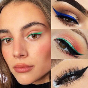 Eyeliner Sticker : Perfect Eyeliner Sticker Dames - Goud in van Pantino
