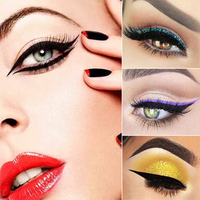 Eyeliner Sticker : Perfect Eyeliner Sticker Dames - Goud in van Pantino