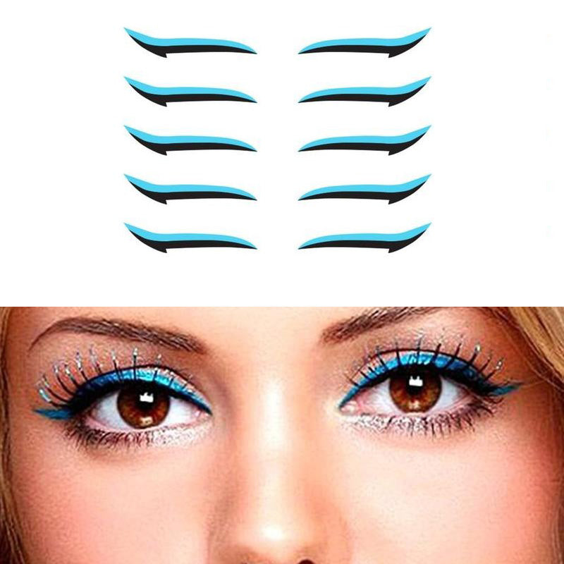 Eyeliner Sticker : Perfect Eyeliner Sticker Dames - Goud in van Pantino