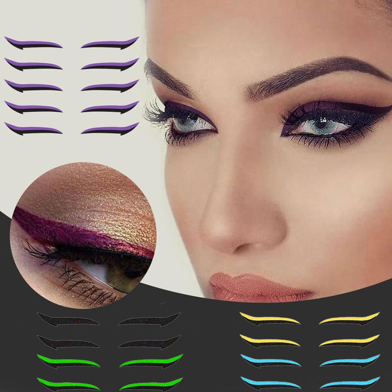 Eyeliner Sticker : Perfect Eyeliner Sticker Dames - Goud in van Pantino