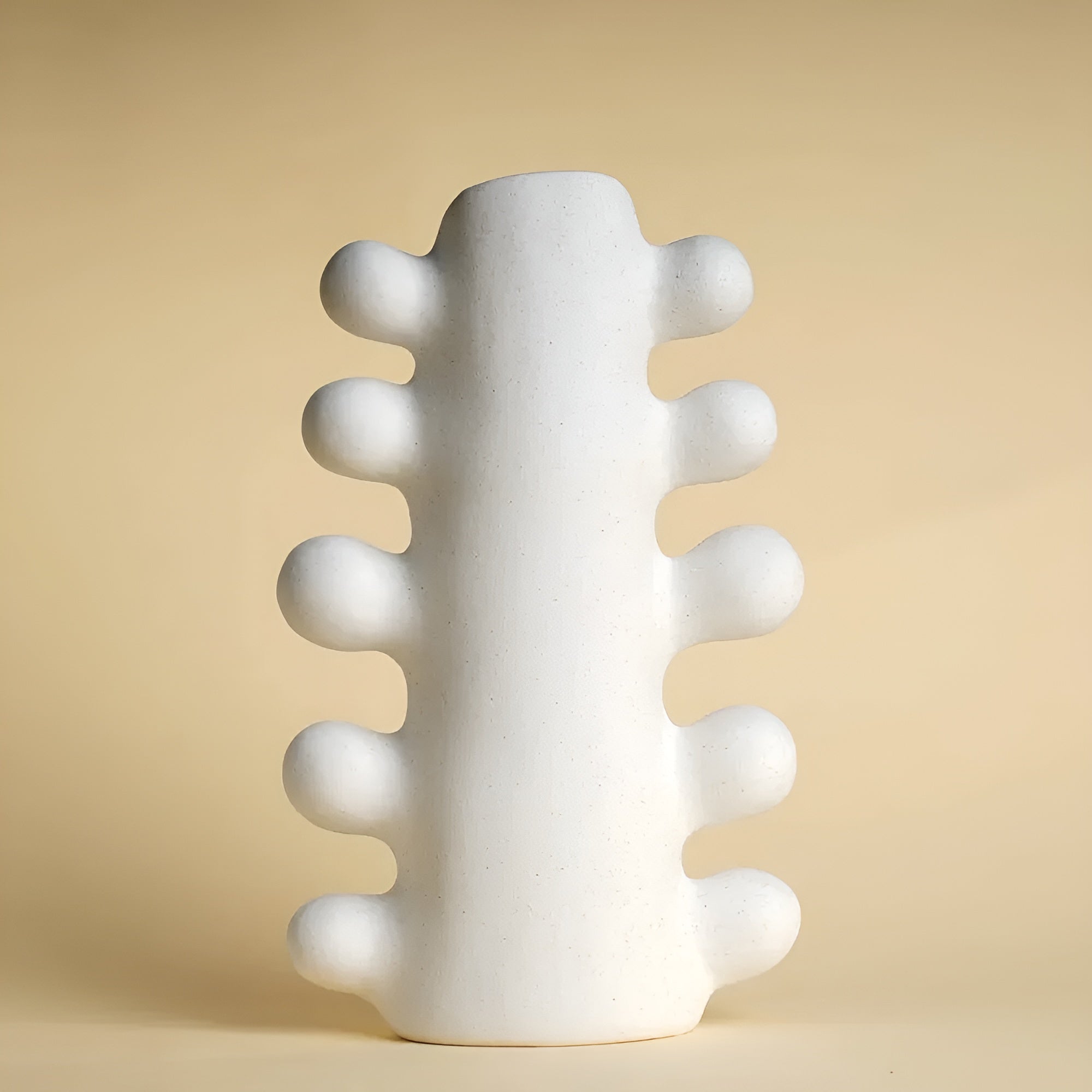 home & garden : Minimalistische Vaas - Scandinavisch Ongeglazuurd Keramiek - Keramiek in van Pantino