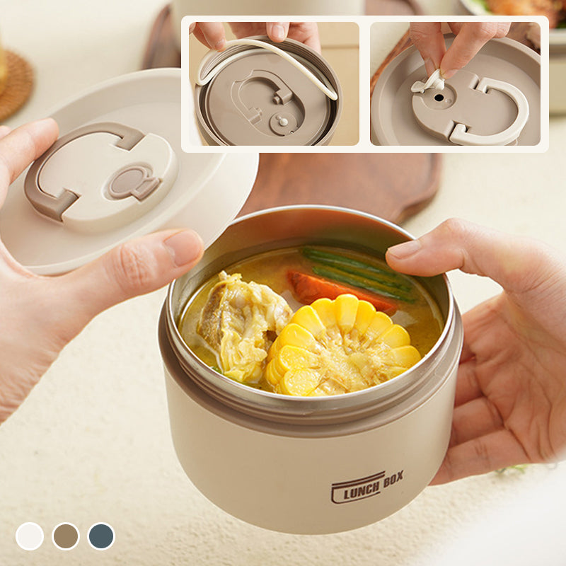home & garden : Geïsoleerde Lunchbox Meerlaags - Vers Eten Overal Meenemen - RVS in van Pantino