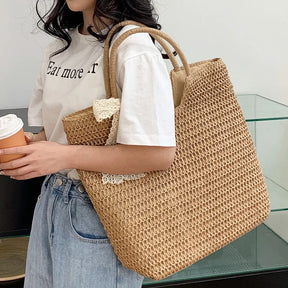 bags : Handtas Khaki - Vrijetijdshandtas Boheems Strand in van Pantino