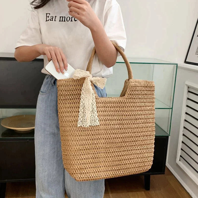bags : Handtas Khaki - Vrijetijdshandtas Boheems Strand in van Pantino