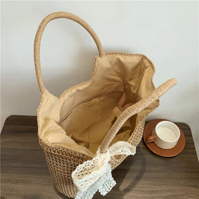 bags : Handtas Khaki - Vrijetijdshandtas Boheems Strand in van Pantino