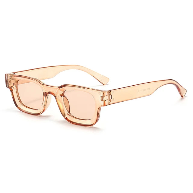 Zonnebrillen : Zonnebril Dames Nova Moonlight - Retro Square - UV400 in PEACH van Pantino